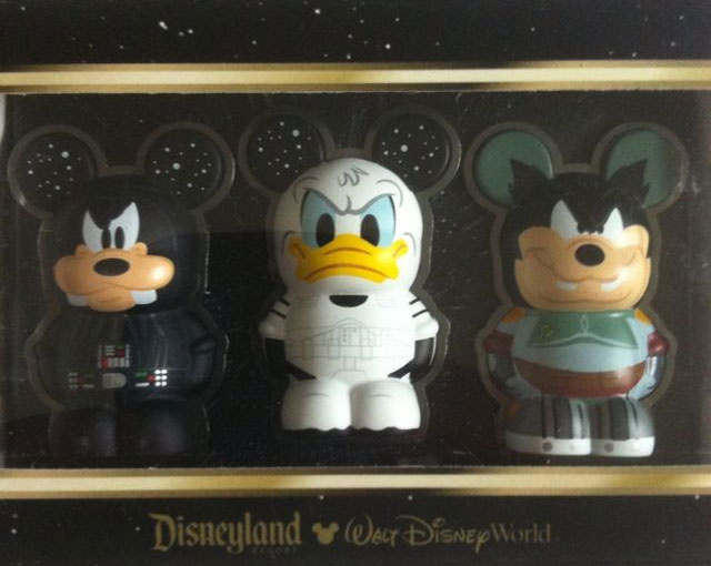 Vinylmation 3D Pin Set 3-Pack with Bad Pete Boba Fett (2012) 