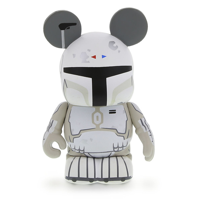 Vinylmation Star Wars 4 Series Boba Fett Combo Pack, "Concept" Figure, Front (2014)  