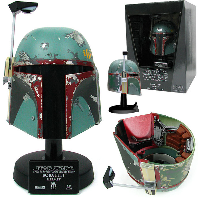 boba fett master replica helmet